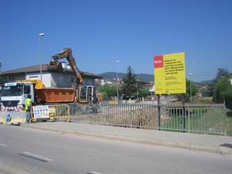 Ja estan en marxa les primeres obres del projecte de desenvolupament turístic del Pla de l'Estany