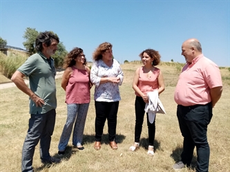 El Consell Comarcal presenta el projecte del parc solar fotovoltaic a la Secretària d'Acció Climàtica de la Generalitat